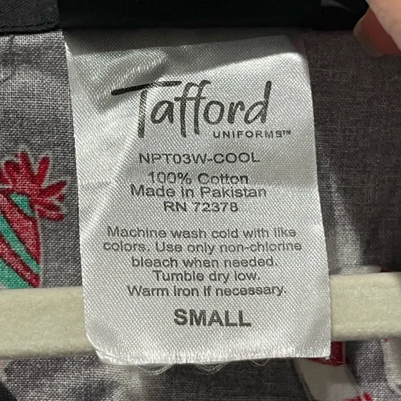 Christmas Scrub Top - Picture 3 of 3